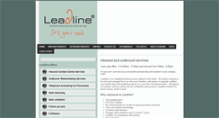 Desktop Screenshot of leadline.co.uk